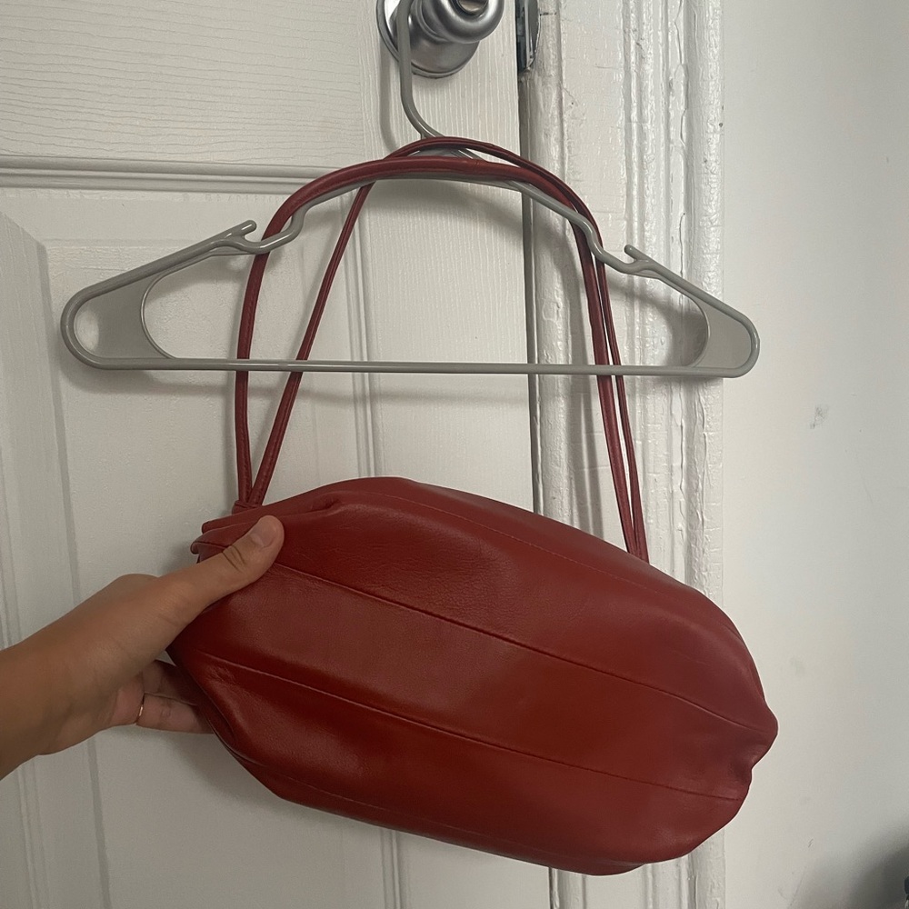 Marimekko Karla Bag In Burnt Orange / Red! - Gem